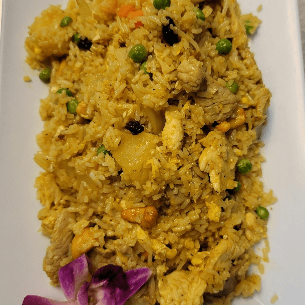 Pineapple Fried Rice.