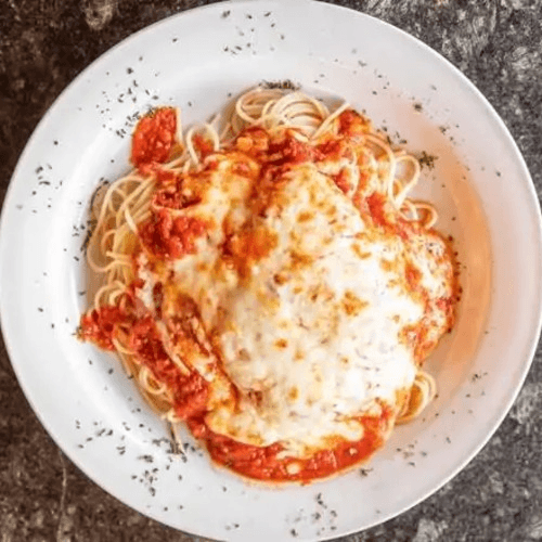 Chicken Parmigiana Sub.