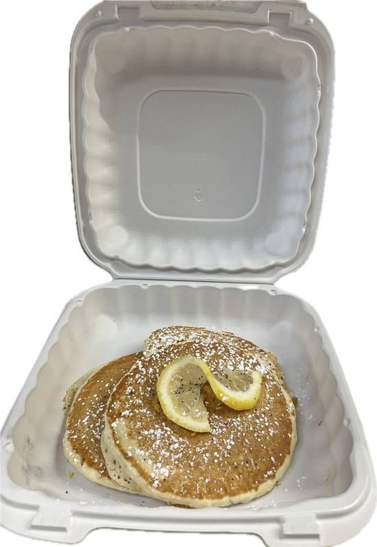 Lemon Poppy Pancakes.