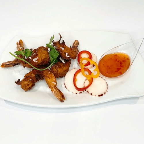 Crunchy Coconut Shrimp.