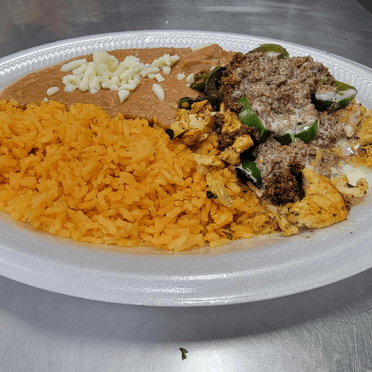 Pollo a La Mexicana.