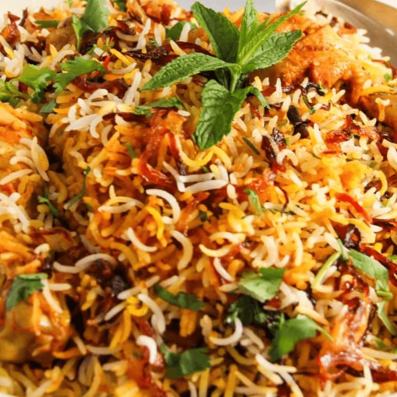 Chicken Biriyani.