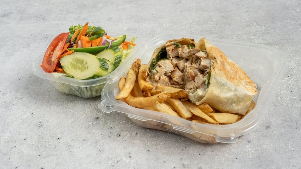 Grilled Chicken Wrap.