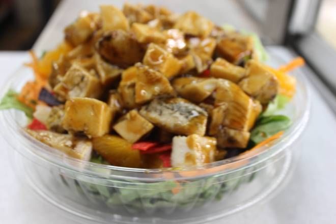 Teriyaki Cutlet Salad.