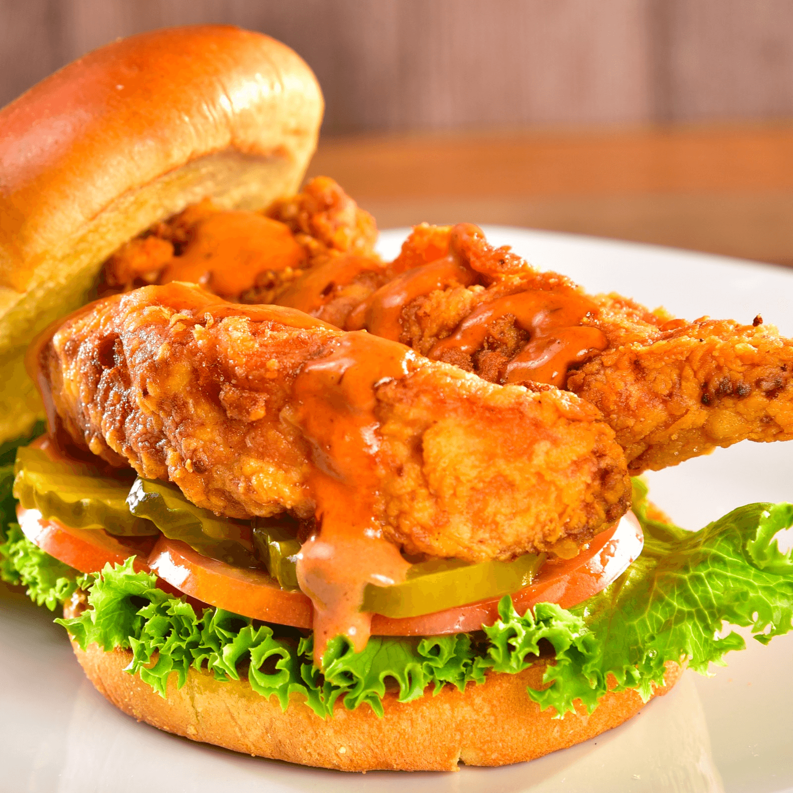 Crispy Chicken Sandwich.