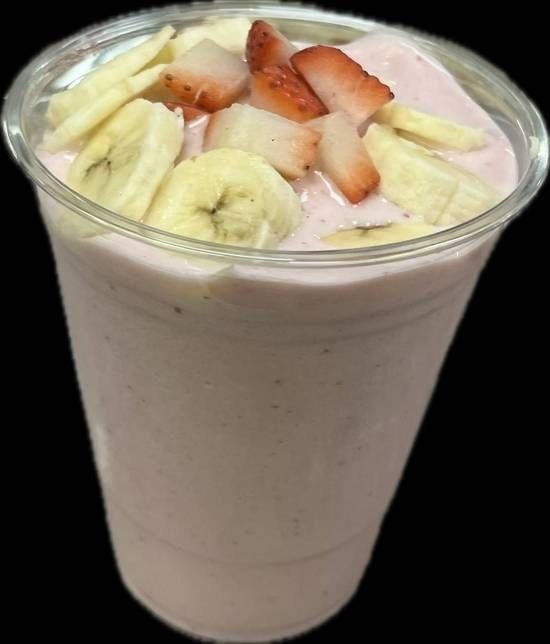 Straw-Nana Smoothie.
