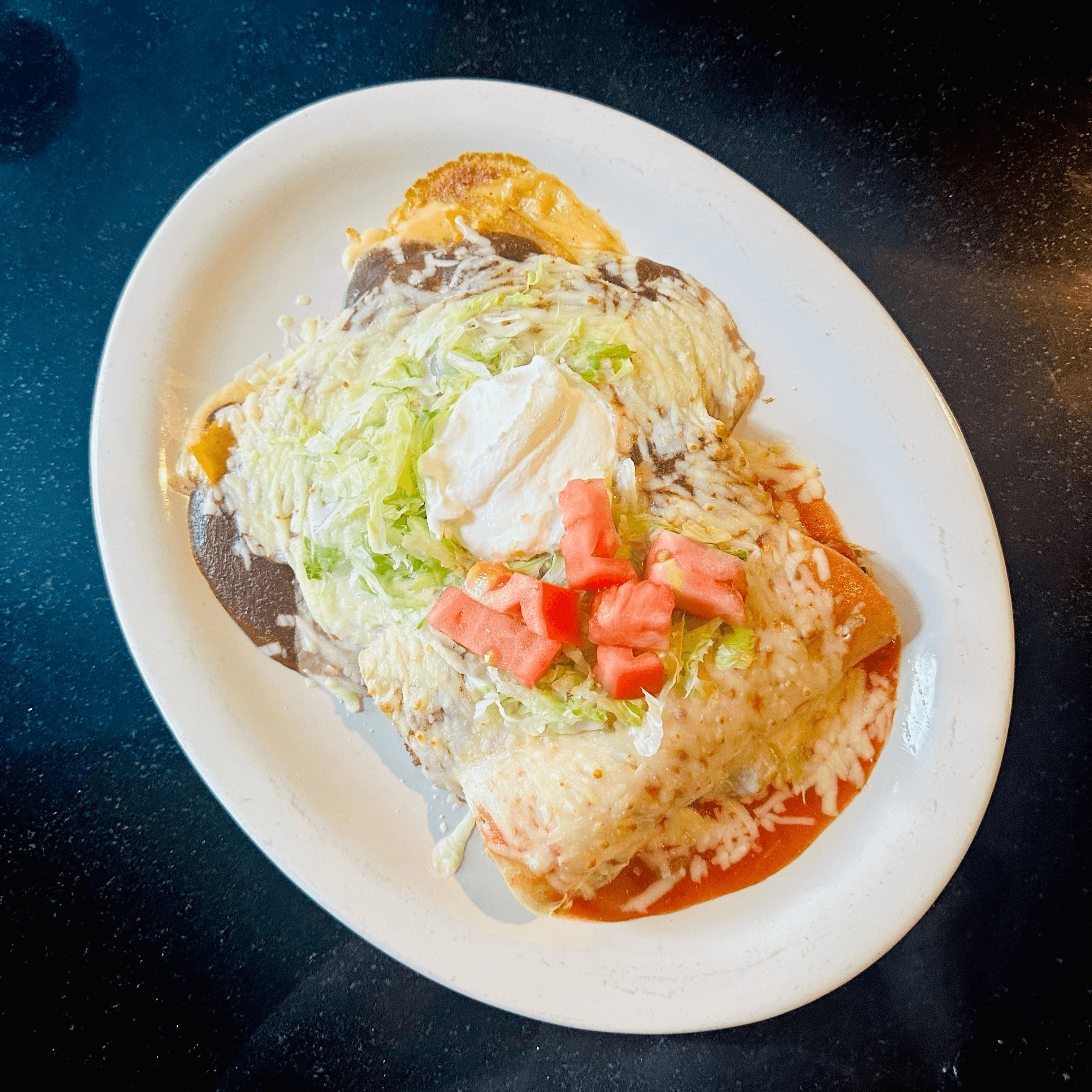 Enchiladas Supreme.