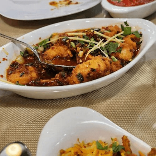 Chicken 65 / Prawn 65.