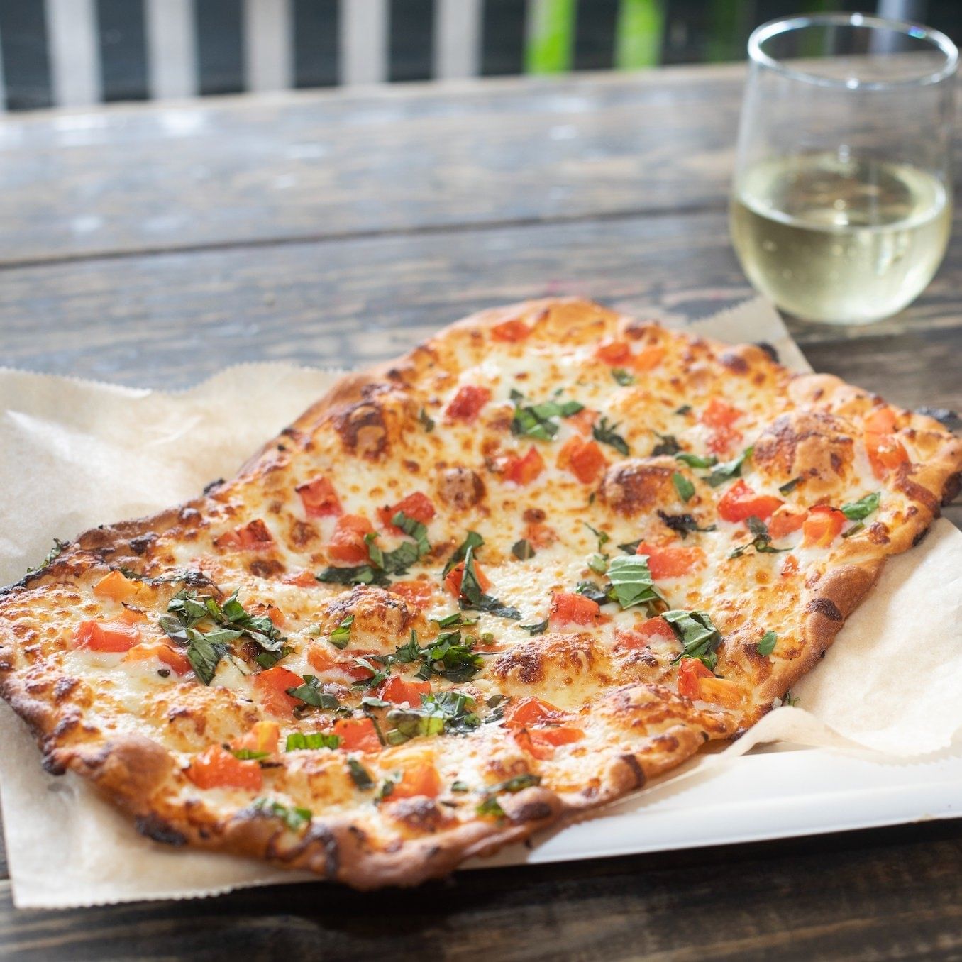 Personal Margherita Pizza.