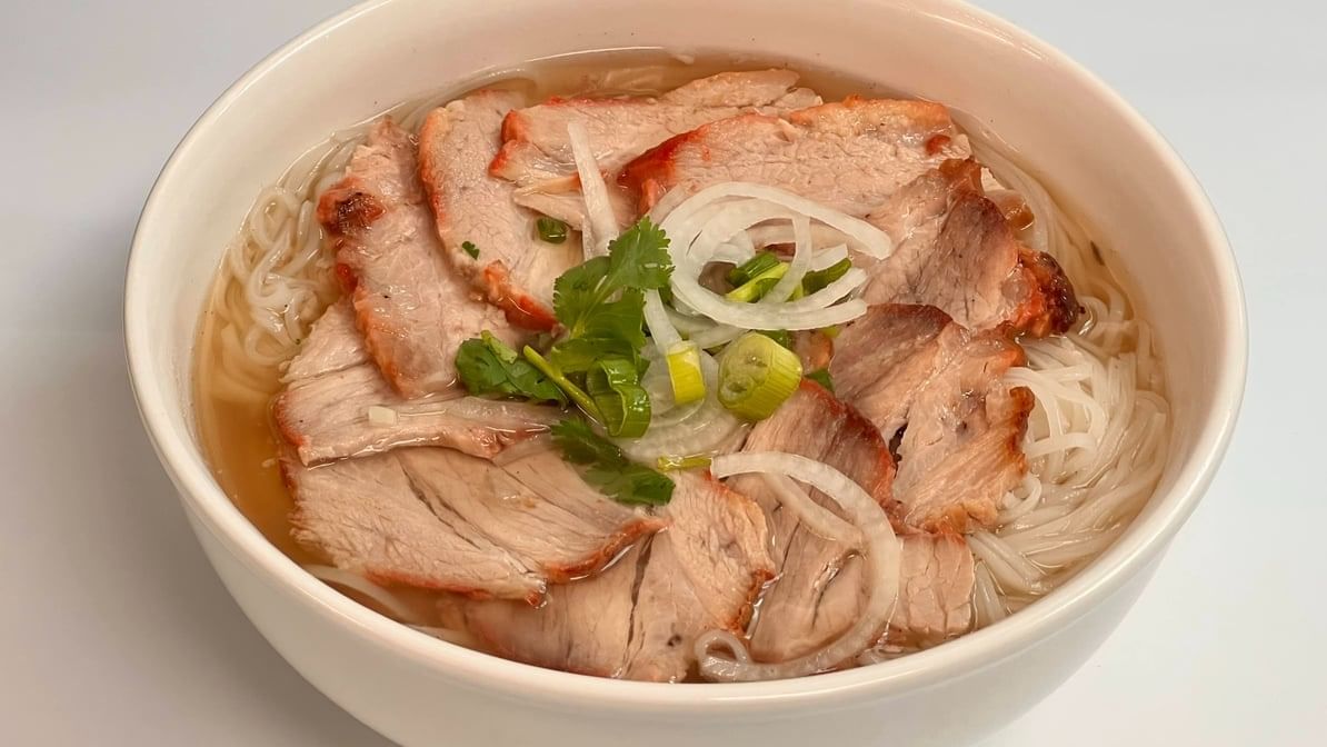Char Siu Noodle Soup.