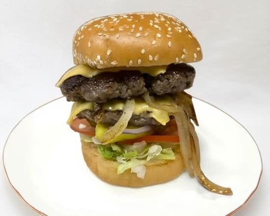 Double Stack Supreme Burger.