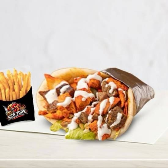 #27 Chicken Gyro Combo.