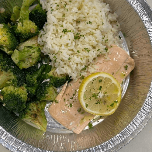 Broiled Salmon