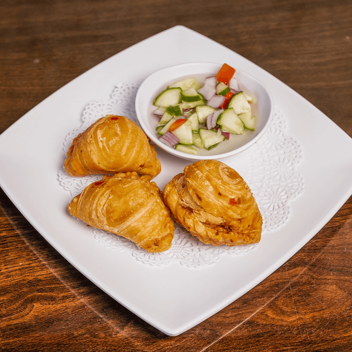 VEGGIE Curry Puffs.