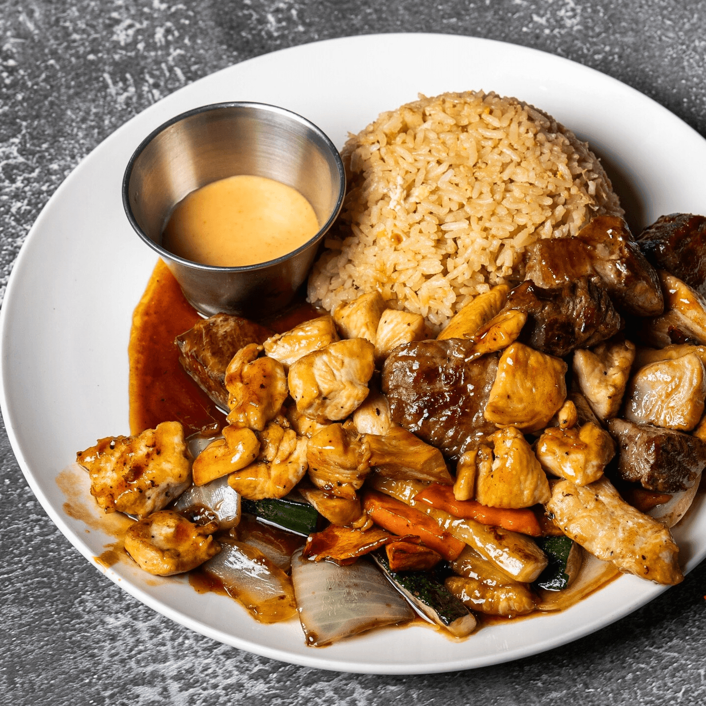 H8. Hibachi Combination (2 Items).