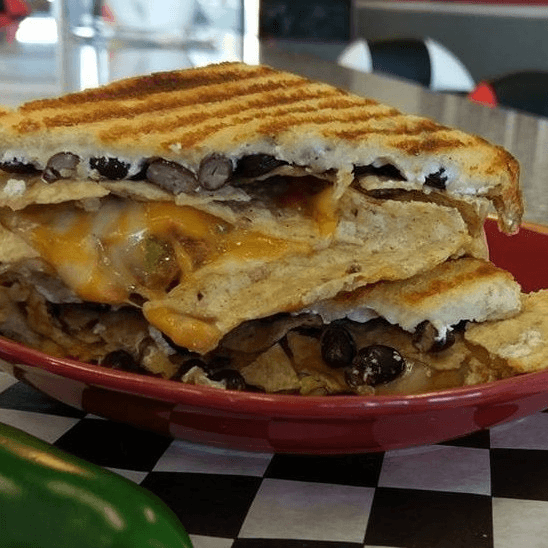 NaCheese Grilled Cheese Sandwich.