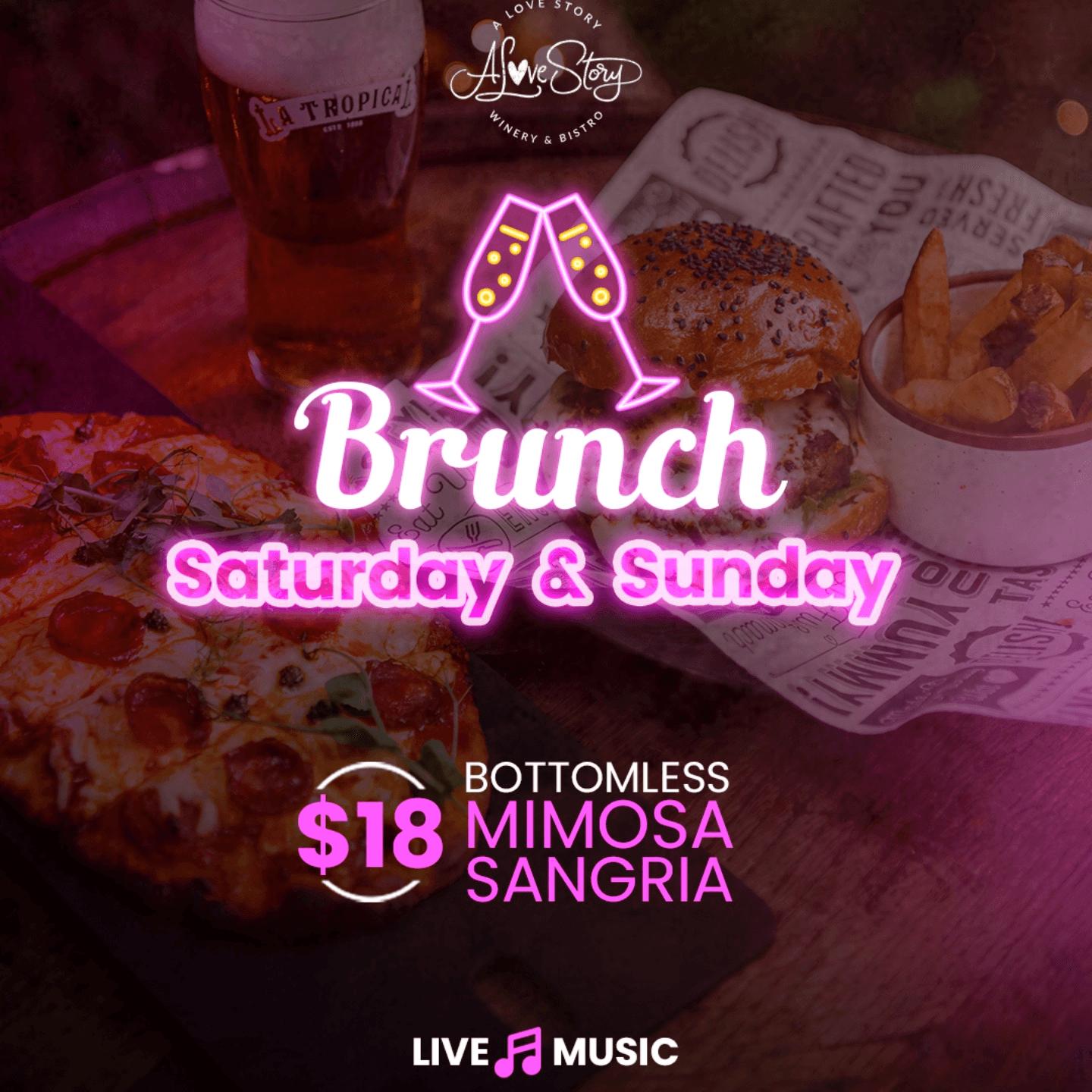 Weekend Brunch – Saturdays & Sundays!