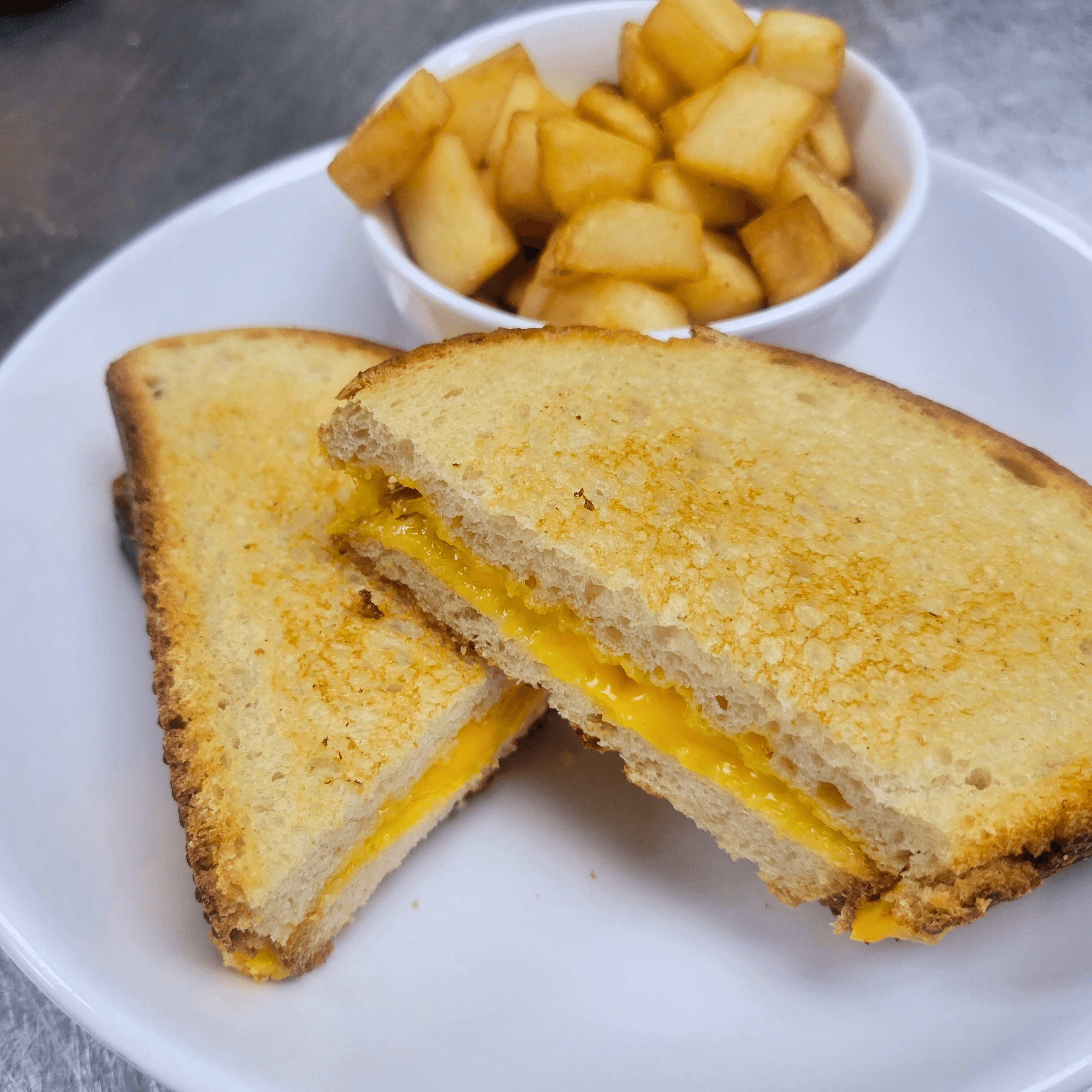 Brunchkin Grilled Cheese.