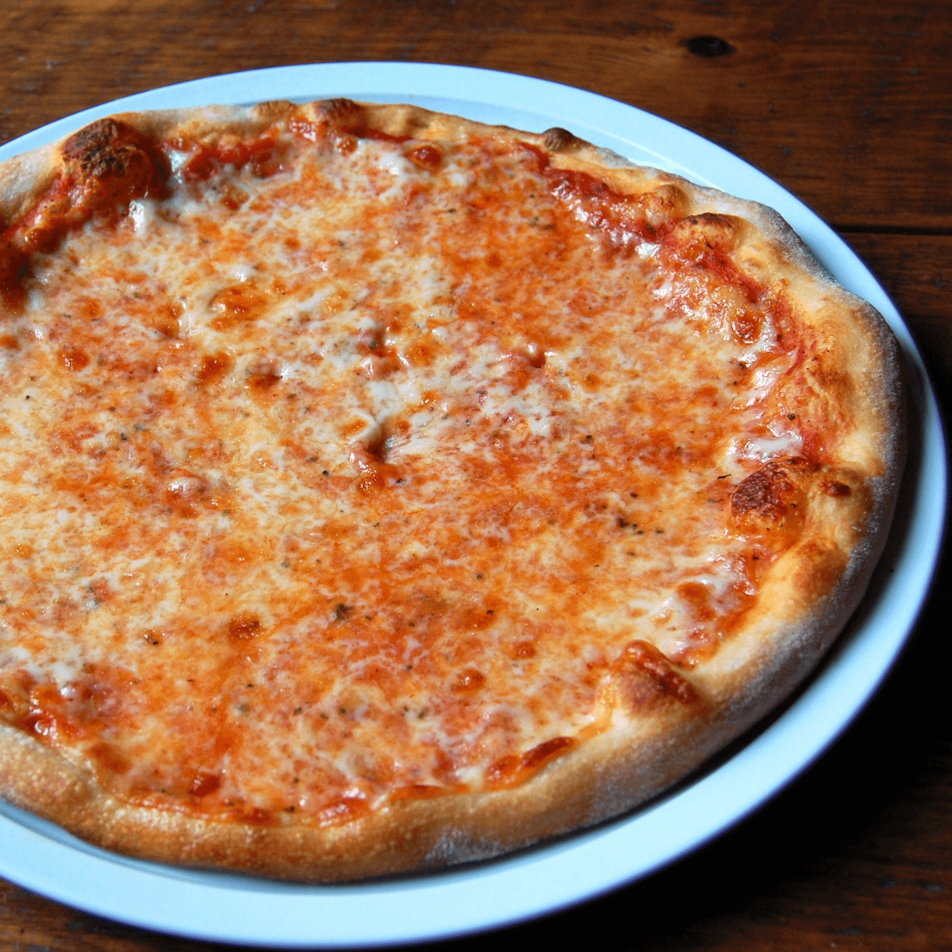 Regular Cheese Pizza Personal 12 Inch.