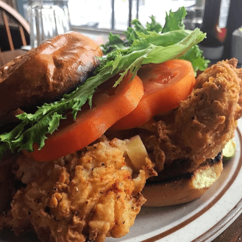 Buttermilk Fried Chicken Sandwich.