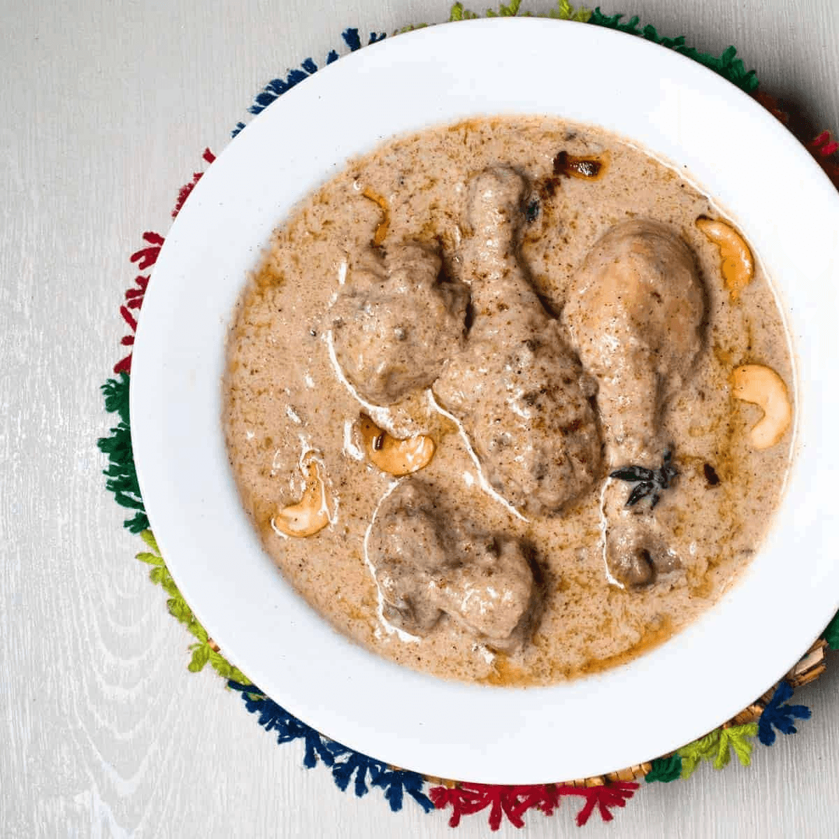 Bone-in Chicken Korma.