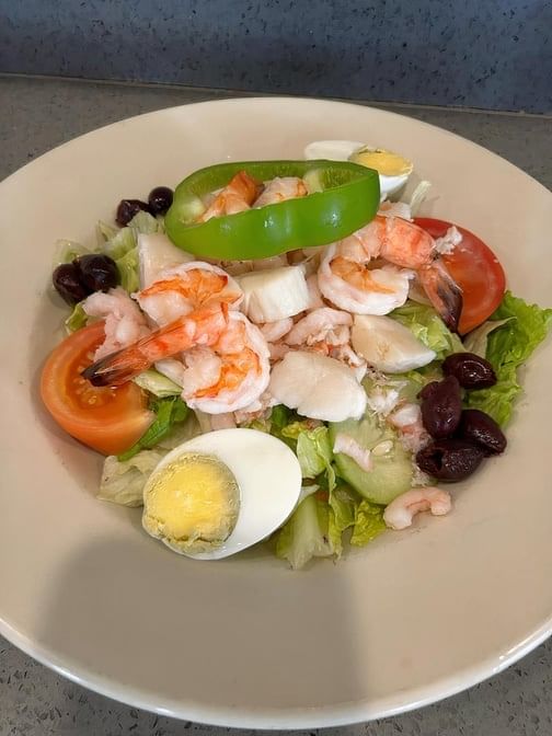 Seafood Salad.