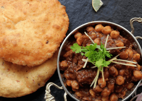 Chole Bhature Lunch Special.