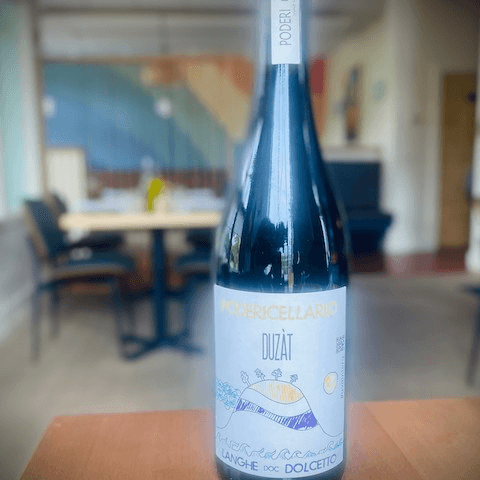 Dolcetto “Duzat," Poderi Cellario.