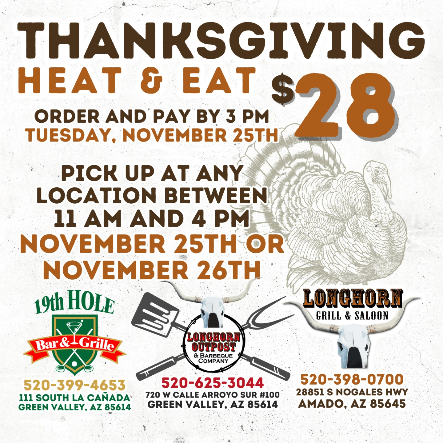 Thanksgiving Heat & Eat