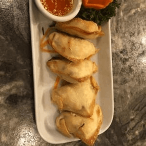 Crab Rangoon.