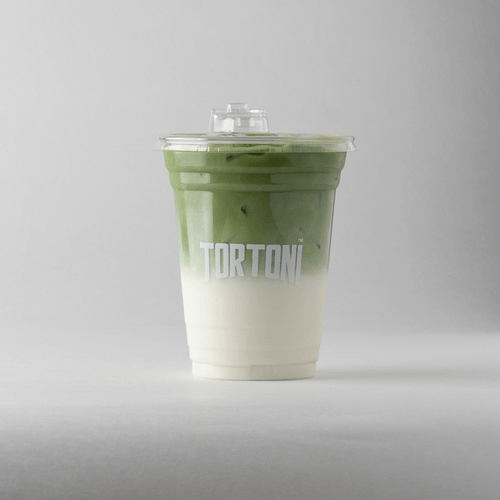 Iced Chaga Matcha Latte