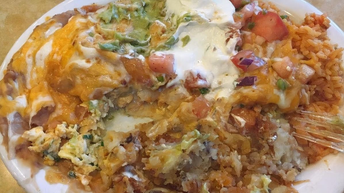 Breakfast Enchiladas.