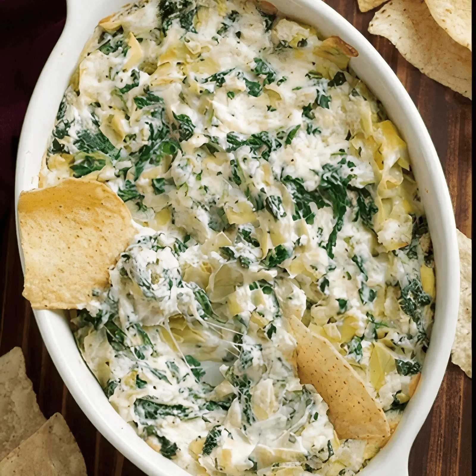 Spinach Artichoke Dip.