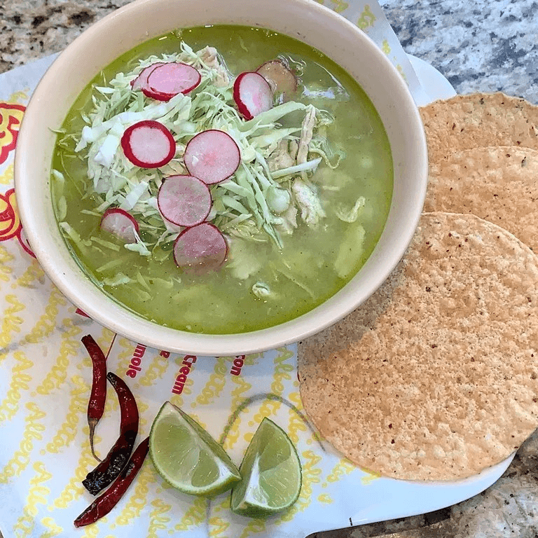 Pozole Verde.