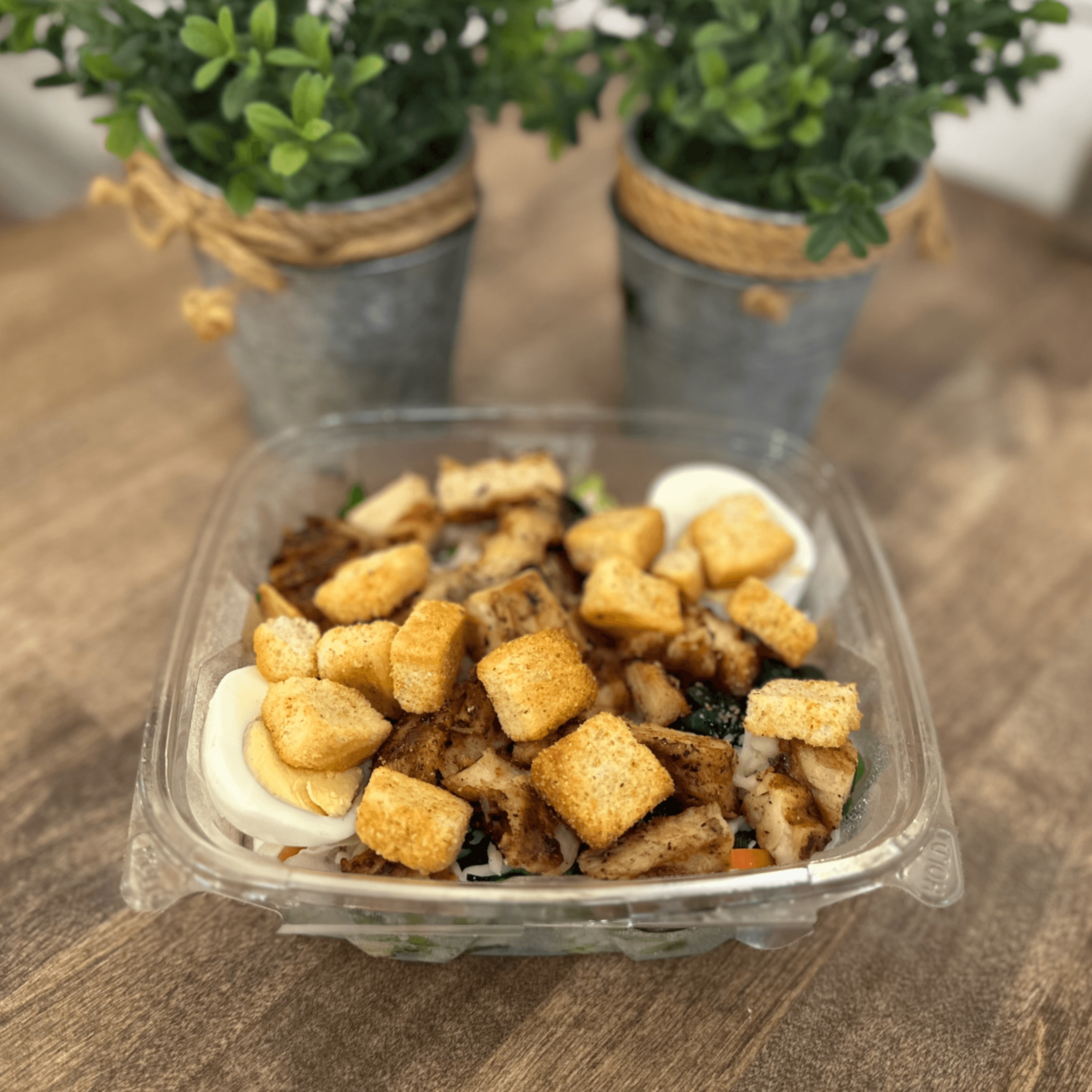 Grilled Chicken Chef Salad.