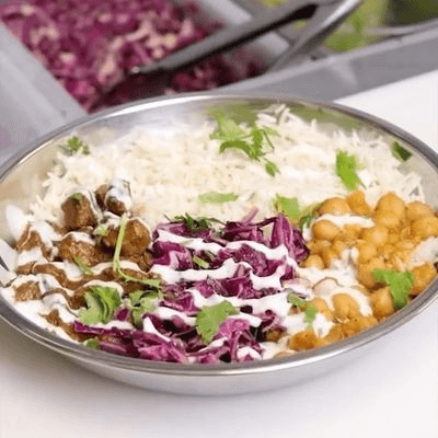 Seitan Korma (Bollywood Bowl).