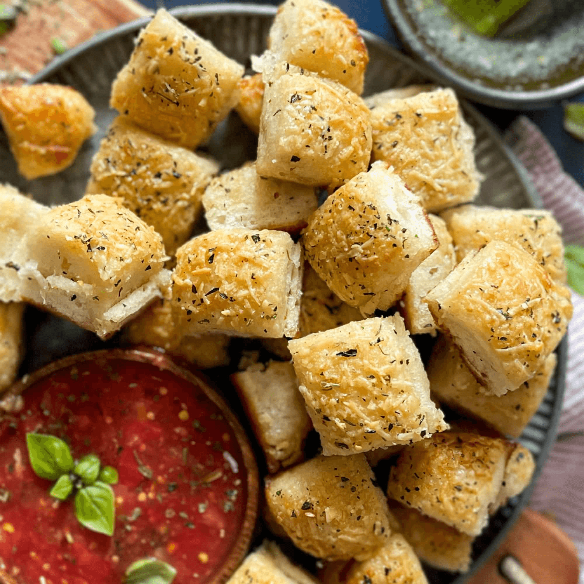 Cheesy Garlic Bites.