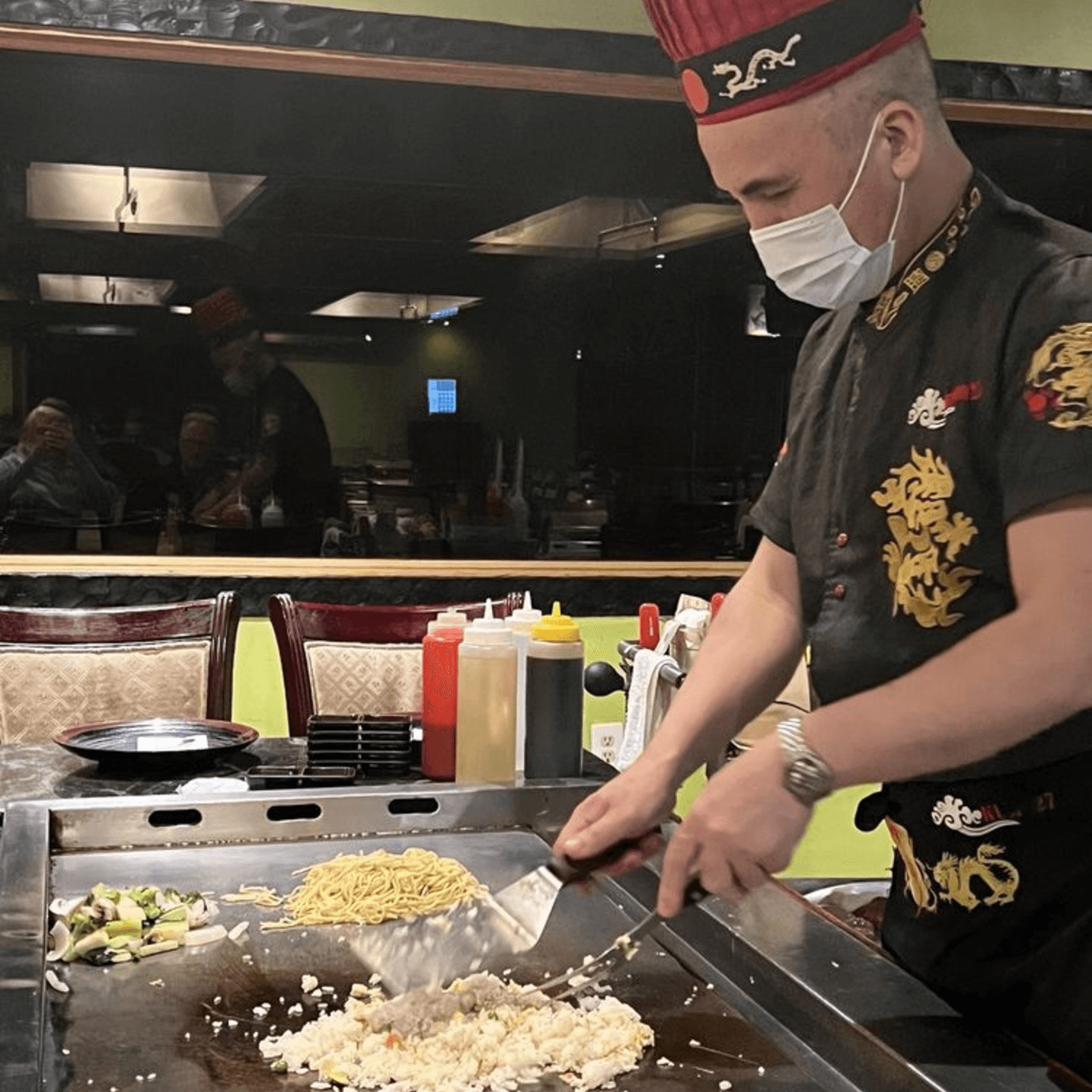 Hibachi Grilling for Special Events 🥂