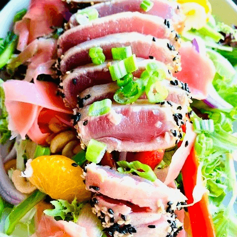 Ahi Tuna Salad.