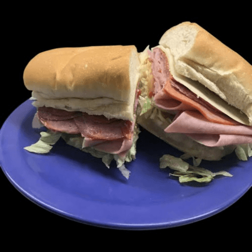 1. Salami, Capicola & Provolone Sub.