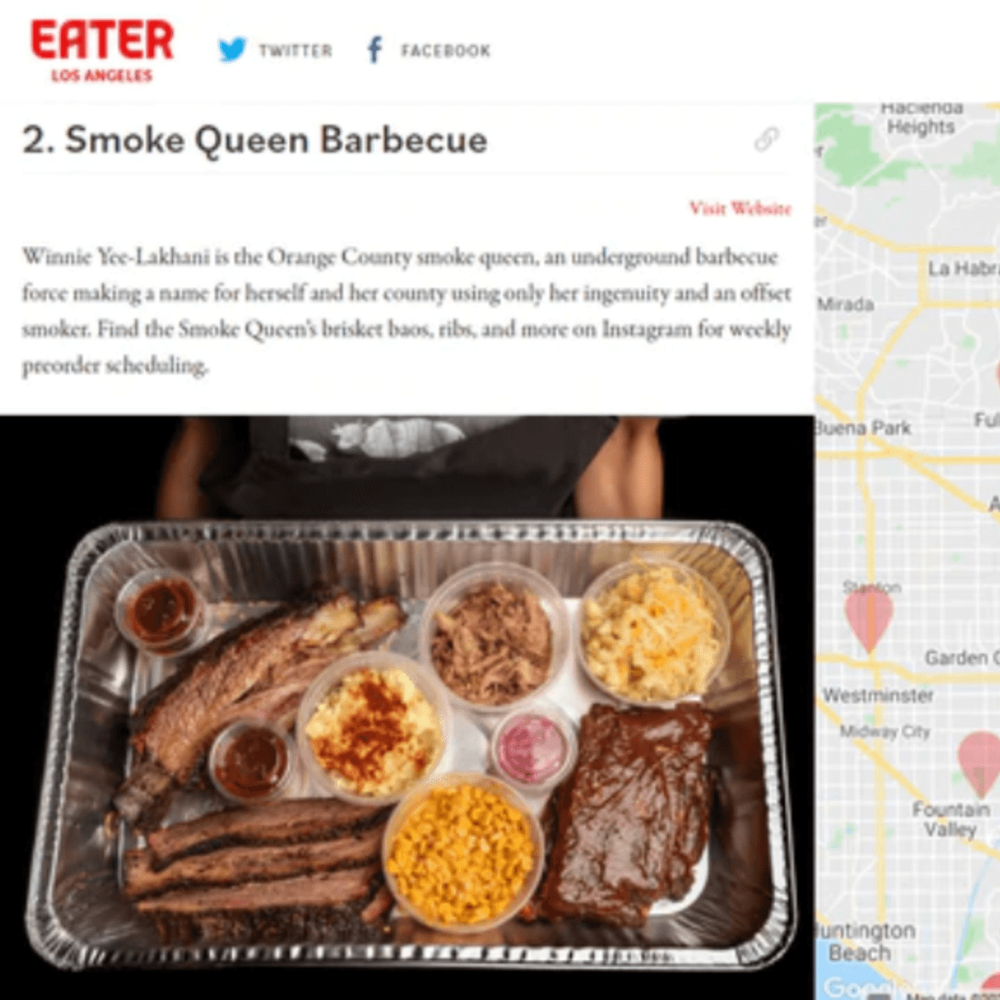 Eater LA: Smoke Queen Among OC's 16 Hottest Spots
