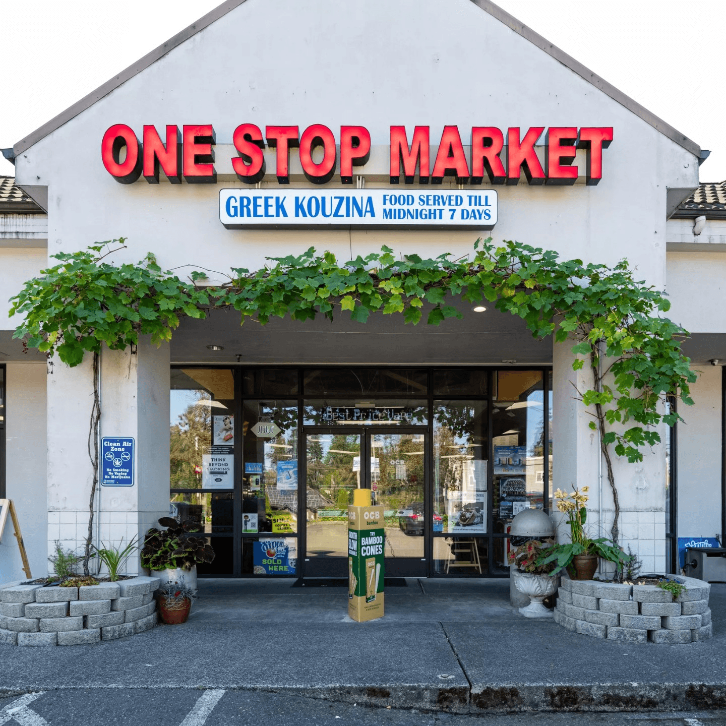 Welcome to One Stop Market & Greek Kouzina