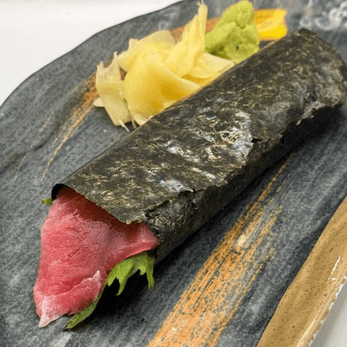 Bluefin tuna handroll 本鮪ハンドロール