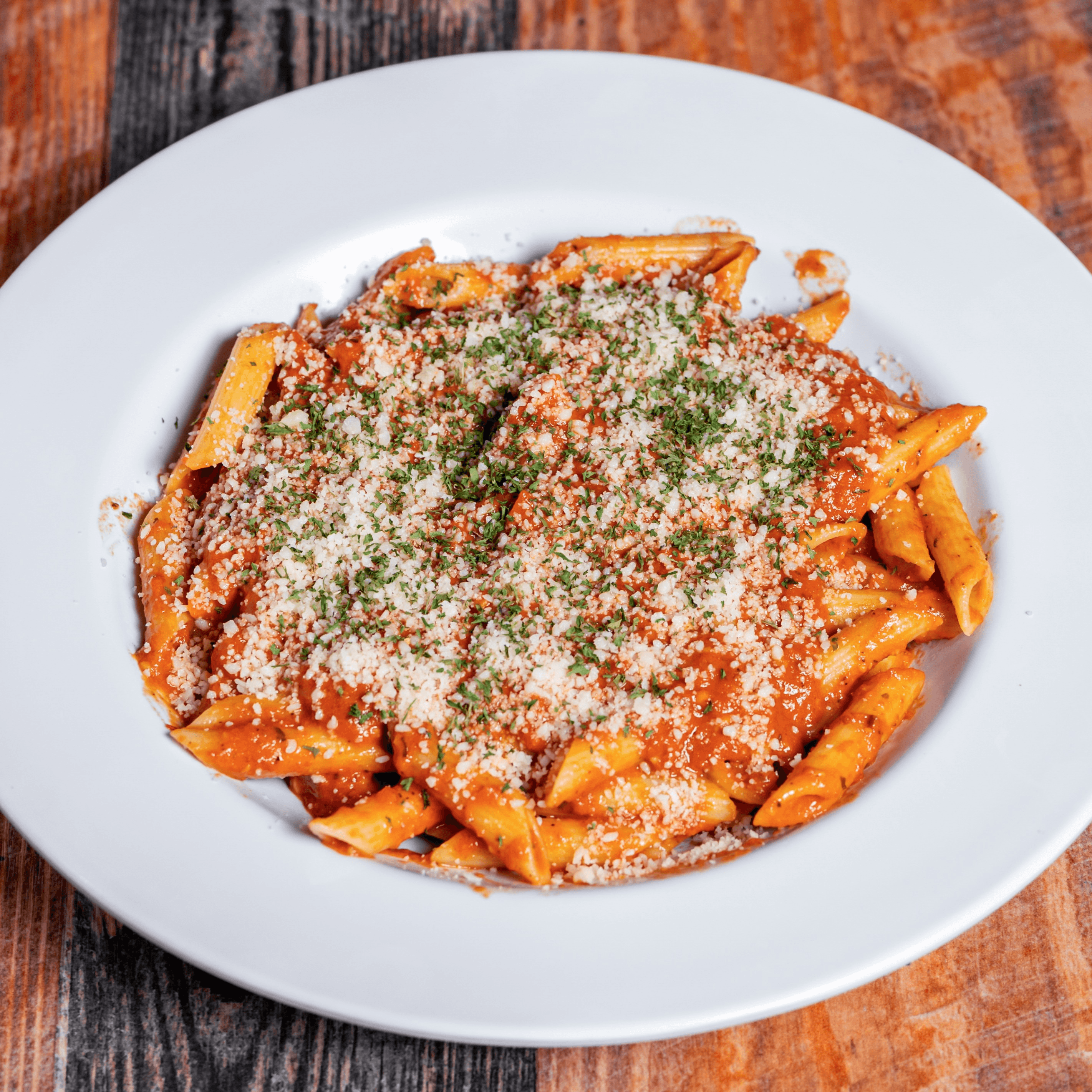 Penne Alla Vodka Pasta.