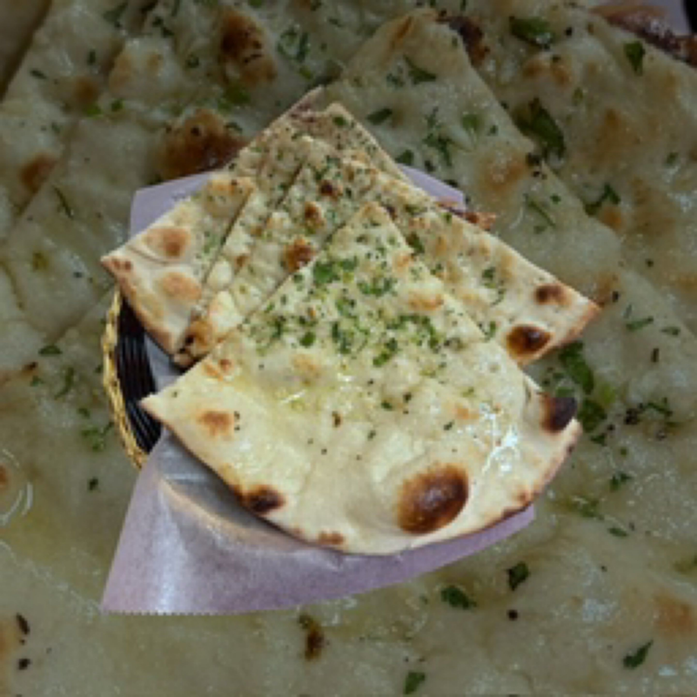 Garlic Naan.