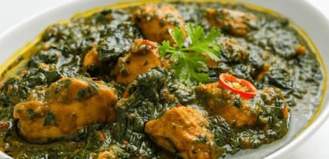 Chicken Saag.