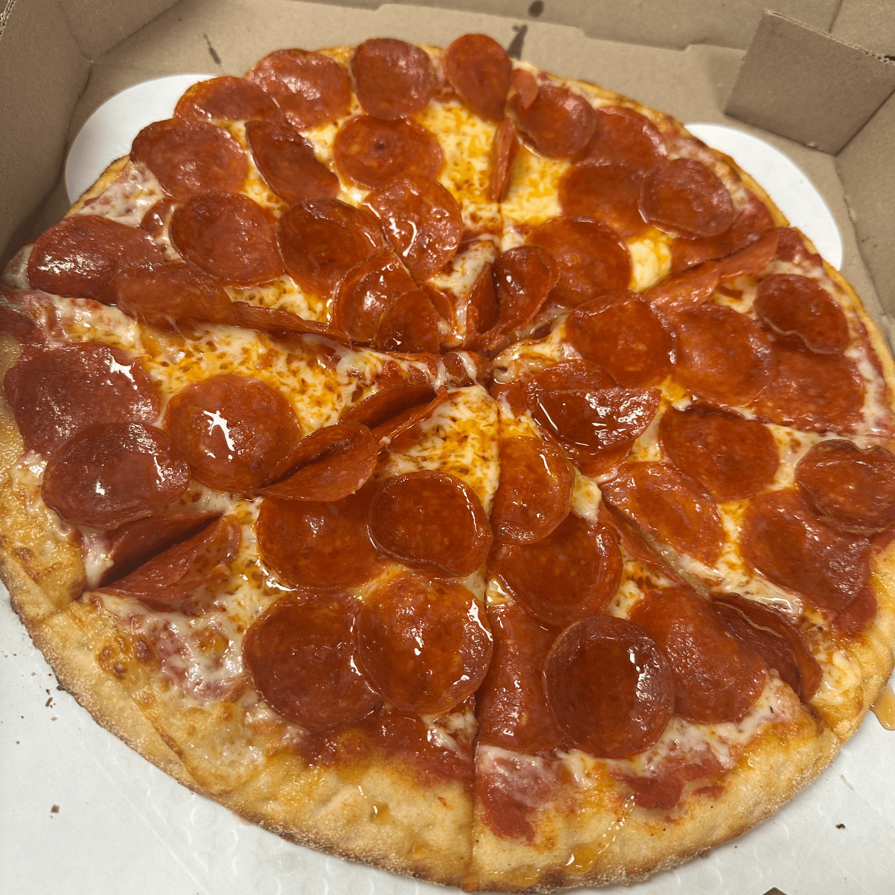 Double Pepperoni Hot Honey Pizza 16".