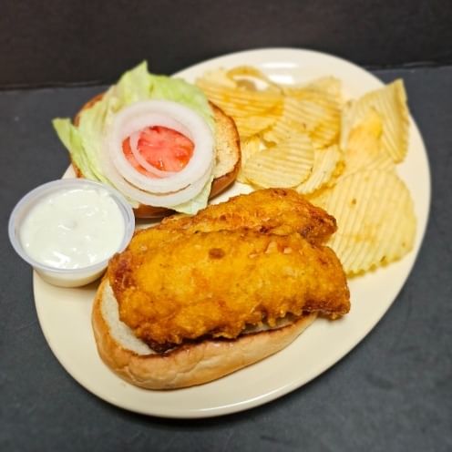 Fish sandwich.