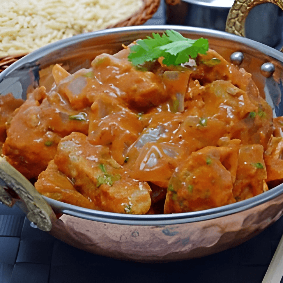 Lamb tikka masala.