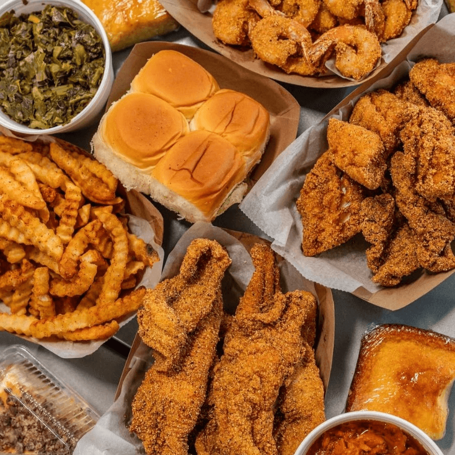 Family Meal- Fish & Shrimp.